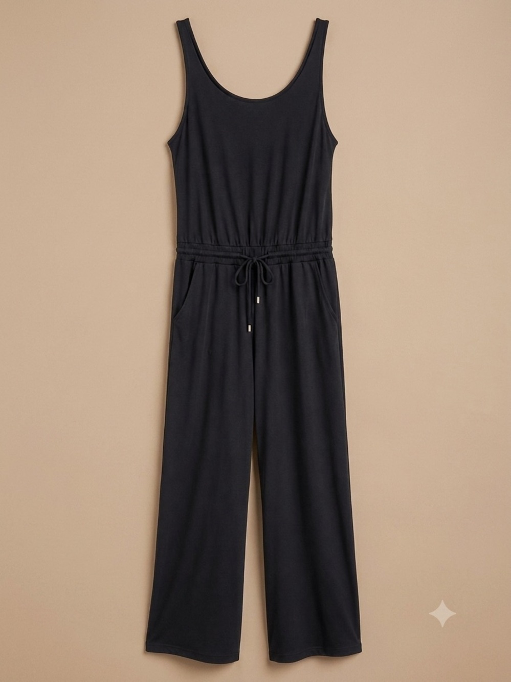 Mossimo Black Tank Minimalist Jumpsuit - Size Large